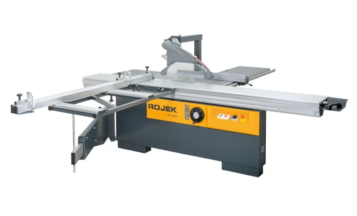 Justersåg PF400 med justerbord 3200 x 360mm i gruppen Maskiner / Snickerimaskiner / Sågverksmaskiner hos Kristers Möbler Maskin AB (13053)