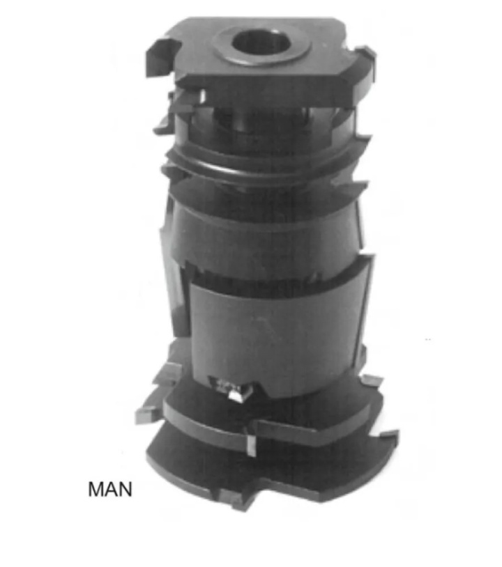 Fönsterfrässet 8 delar Skär i HM i gruppen Maskiner / Snickerimaskiner / Verktyg/tillbehör hos Kristers Möbler Maskin AB (16818)