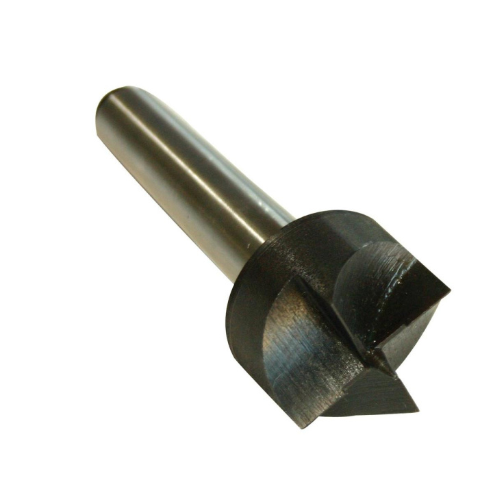 Chuck kona 4-grepp med spetsig kona diam mått Ø40mm skaft längd 110mm MK2 modell 4ZM40 för trä i gruppen Maskiner / Snickerimaskiner / Verktyg/tillbehör hos Kristers Möbler Maskin AB (33373)