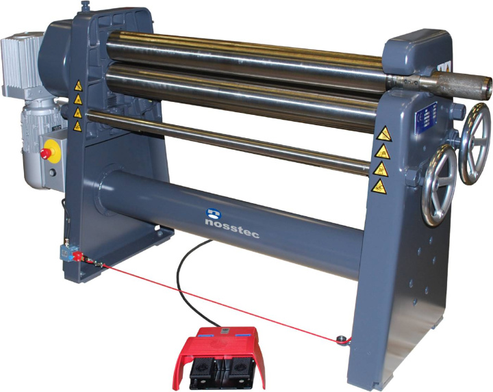 Rundvalsmaskin motordriven MBR 2520 M i gruppen Maskiner / Metallmaskiner / Plåt/rör/trådmaskiner hos Kristers Möbler Maskin AB (36513)
