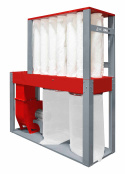 Spånsug dubbelsäck för trä - Dust Collector System ABS4500MF - Ström 230V