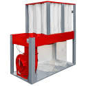 Spånsug dubbelsäck för trä - Dust Collector System ABS7500MF - Ström 400V