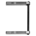 Rikt & Planhyvel - HOB305ABS  med integrerad spånsug uppsamlare - ström 230V