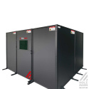 Laser skyddskabin 3 × 3 m 