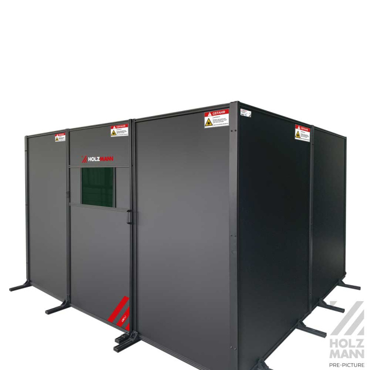 Laser skyddskabin 3 × 3 m i gruppen Maskiner / Metallmaskiner / Svetsar hos Kristers Möbler Maskin AB (LSK3X3)