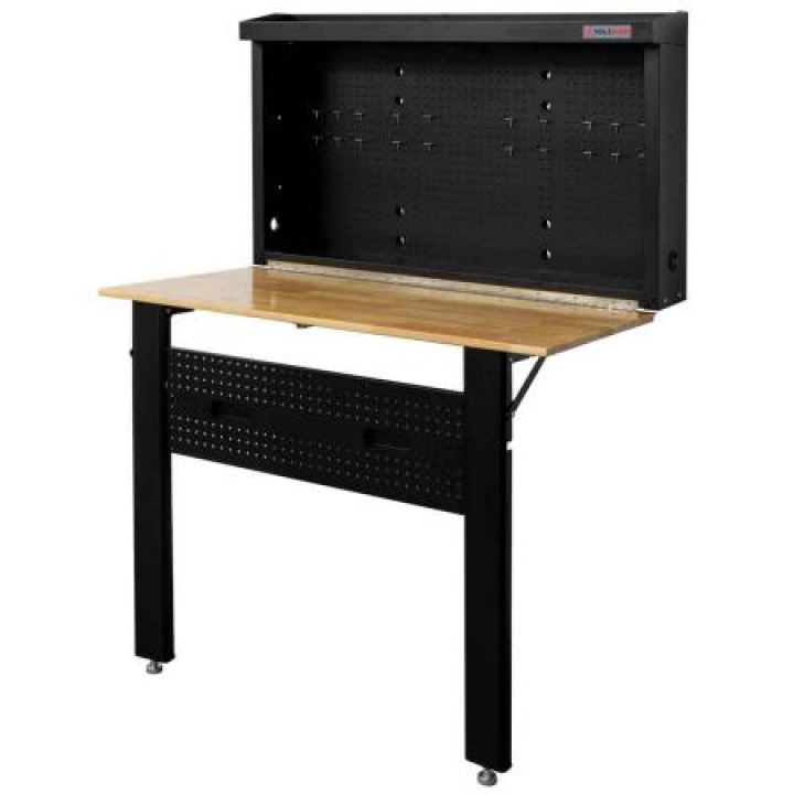 VÄGGMONTERAD ARBETSBÄNK i gruppen Maskiner / Snickerimaskiner / Verktyg/tillbehör / Bänk hos Kristers Möbler Maskin AB (WB120FOLD)