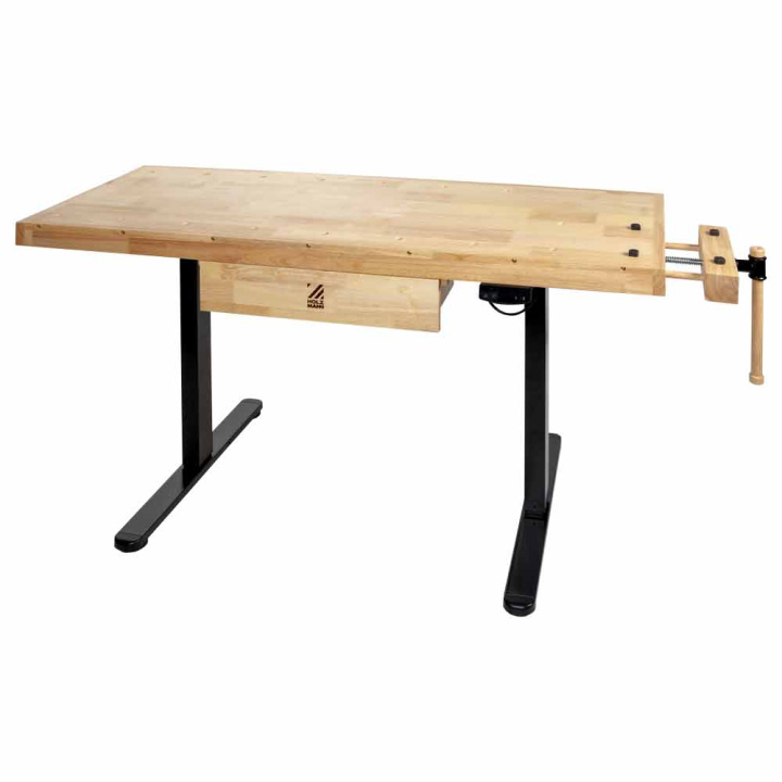 Arbetsbänk med låda samt elektrisk höj och sänkbar WB150ELIFT i gruppen Maskiner / Snickerimaskiner / Verktyg/tillbehör / Bänk hos Kristers Möbler Maskin AB (WB150ELIFT_230V)